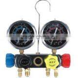 4-valve Diapgragm Manifolds With Sightglass & 1/4 Sae Fittings