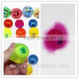 Crazy sticky eyeball toys inflatable rubber bouncy horse funny TPR toys