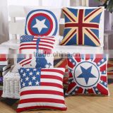 Cotton polyester 45x45cm cushion covers, stock covers, embroidered pillow cover
