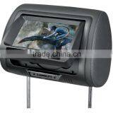 Headrest Dvd 7 Inch With USB SD FM IR Transmitter Wireless Games