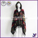 Factory Hot Sale Fashion Wool Felt Woven Ladies Scarf Shawls With Hat Professional Manufacturer(Can be Customized) thumbnail-3