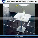 Top Quality High Glassy Man Made Stone Dining Table Italy Modern Dining Table thumbnail-3
