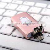 2016 New Style OEM Otg Usb Flash Drives Otg Flash Sticks 3 in 1 Otg Usb for Iphone/android/PC