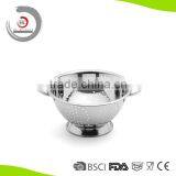 2015 New Products For Stainless Steel Colander Kitchen Utensil Quality Choice
