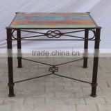Industrial Furniture Iron Wood Dining Table