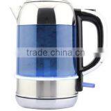 1.5L Anti-hot Plastic Glass Electric Tea and Water Kettle thumbnail-2