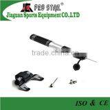 Black Aluminum Bicycle Sport Pump thumbnail-4