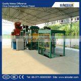 Sinoder Brand QT Concrete Hollow Brick Making Machine, Paver Block Machine, Cement Block Making Machine thumbnail-5