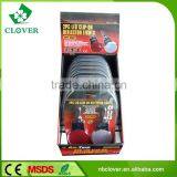 Round Shape 2 Led Pvc Material Mini Led Flashlight Keychain thumbnail-5