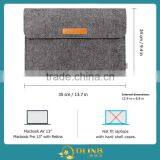 Felt Laptop Sleeve For 12.9/13.3 Inch Netbook Quality Choice thumbnail-5