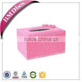 2016 New Design Leather Tissue Box Holder Wholesale thumbnail-1