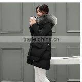 Women Fashion Turkey Fur Winter Jacket Coat Model thumbnail-1