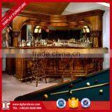 Traditional Home Wooden Bar Counter Design thumbnail-1