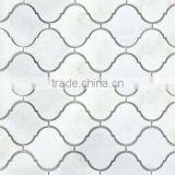 Marble Mosaic Design, Stone Mosaic Tiles, Kitchen Backsplash Mosaics(PMBS180)