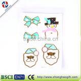 New Arrival Wholesale Non-toxic Ecofriendly Waterproof Fancy Creative Quality Craft Cute Hair Sticker thumbnail-1