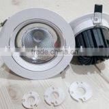 Guzhen Factory Professional Manufacturing Gimbal Led Downlight thumbnail-6