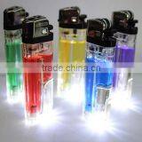 Manufacturer Flint Led Refillable Lighter,flint Lighter,led Lighter, Electronic Lighter