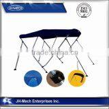 Bimini Top Different Size 3-4 Bow Boat Canopy Cover With Support Poles thumbnail-1
