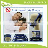 Online Black Adjustable Snoring Sleeping Chin Strap Support Belt Professional Snore Solution