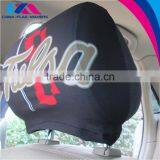 custom size promotion decoration comfortable headrest cover for car