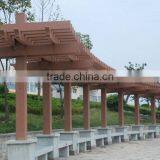 Anti UV High Color Fastness Wpc Decking