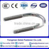 U Shape Bolts With Type1,2,3, DIN933/931 H.D.G / Galvanized With Black /yellow Zinc Plated/blue White thumbnail-5