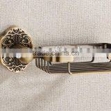 Antique Brass Bathroom Shower Soap Basket