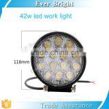 Top Quality 14 LEDs 42W Work Light DC 9-32V IP67 Off-road Vehicle Spotlights ATV Truck UTV Work Lamp thumbnail-3