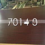 Two sided black walnut melamine mdf board 18mm from Linyi