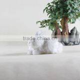 Easter Bunny Furry Animal Taxidermy Decor Chinese Zodiac Toys thumbnail-6