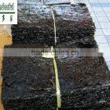 Dried, roasted nori seaweed laver