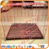 New Model folding dog cage in crate