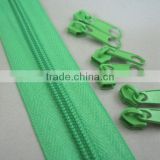 -Zipper #5 with Pulls, Green Zipper by the Yard, Zipper # 5, Zipper by the Yard