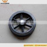 6" 8" 10" 12" Heavy Duty Cast Iron Cart Wheel