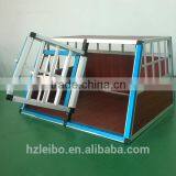 Easy Assembly Eco-friendly Factory Direct Sale Aluminium Double Door Dog Kennel thumbnail-3