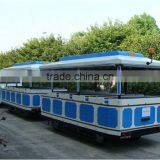 20 Seats Passenger Trailer,half-closed Wagon thumbnail-1