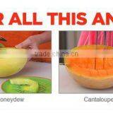 Hot Sale Factory Supply PVC Handle Stainless Steel Watermelon Slicer thumbnail-4