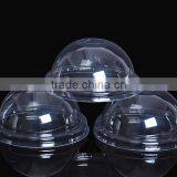 Custom Food Grade Disposable Clear Plastic Cup Dome Lids Cheap Price thumbnail-3