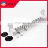 Foldable Stainless Steel Bathroom Towel Shelf Rack thumbnail-6