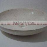 UNIQUE BOTTICINA CREAM MARBLE SINKS thumbnail-6