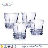300ml Crystal Heavy Shot Square Wine Glass thumbnail-2