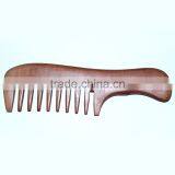 Ionic Type and Wood Handle Material Beard Brush and Comb thumbnail-2