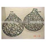 Decorative Iron Vases, New Design Basket Vase thumbnail-1
