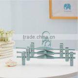Wholesale Stock Small Order Rotatable With Clip Plastic Clothes Hanger thumbnail-4