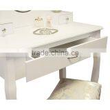 Durable Powder Coating Frame Mirrored Dresser Wholesale Wooden Carving Dressing Table Designs Antique Vanity Dresser With Mirror thumbnail-3