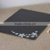 Decorative Wooden Message Boards Double Side Wooden Memo Blackboard Writing Board Coffee Shop Message Board 21 * 30 cm thumbnail-1
