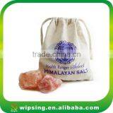 Promotional Gift Cotton Calico Drawstring Bag thumbnail-1