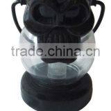 Plastic Halloween Decorative Light Skull Design Portable Hanging LED Lantern thumbnail-1