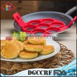 NBRSC Silicone Nonstick Mini Pancake Maker Egg Ring Mold As Seen on TV thumbnail-4