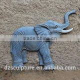 New Products Metal Wall Art Elephant Relief Sculpture thumbnail-1